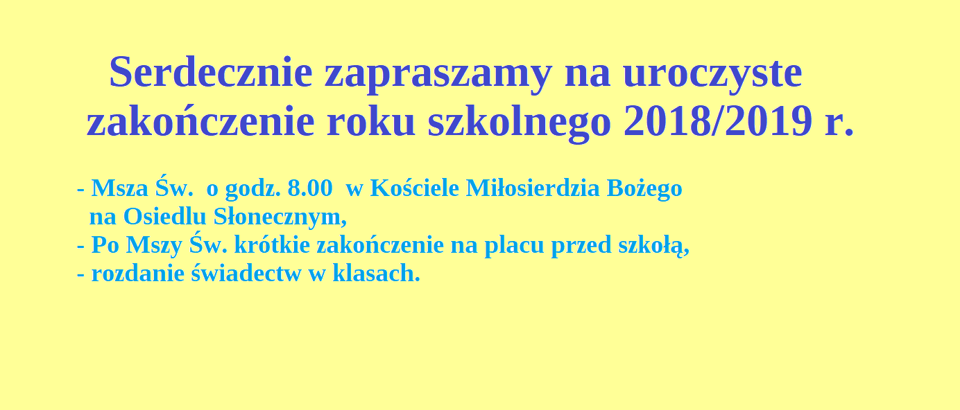 ZAPRASZAMY !!!