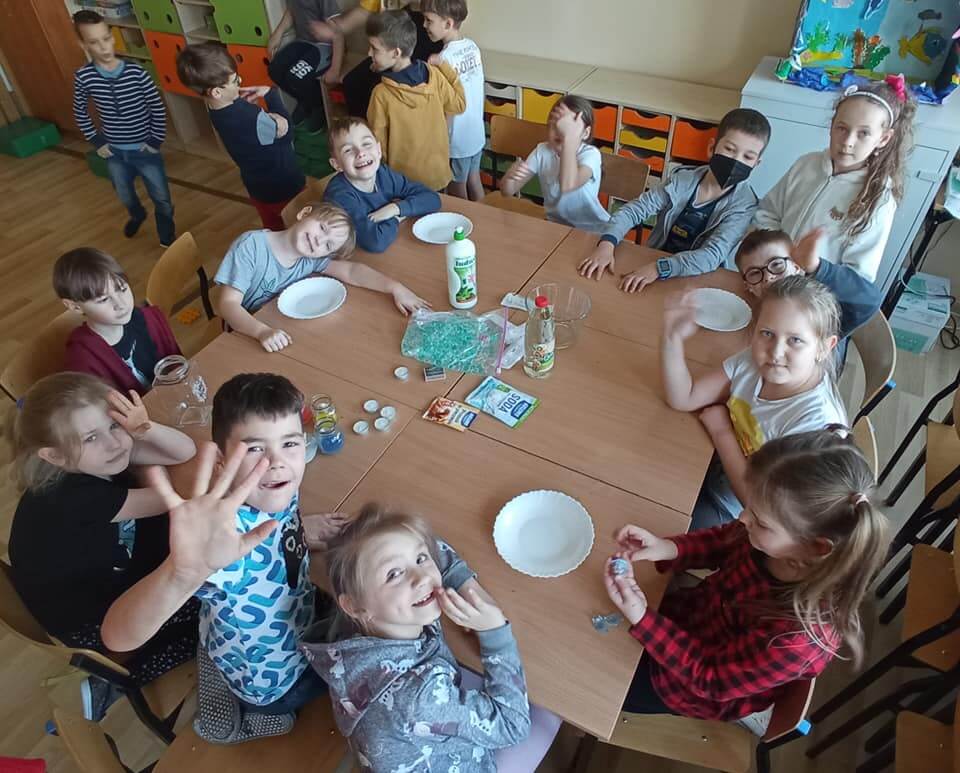 Lubimy eksperymentować🙂🙂🙂