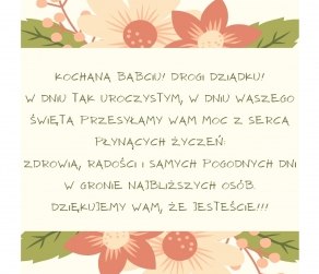 Życzenia dla Babci i Dziadka 💕💕💕