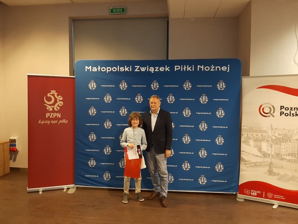 Jakub Jasiński w finale wojewódzkim “Quizu piłkarskiego” 👏🏻⚽