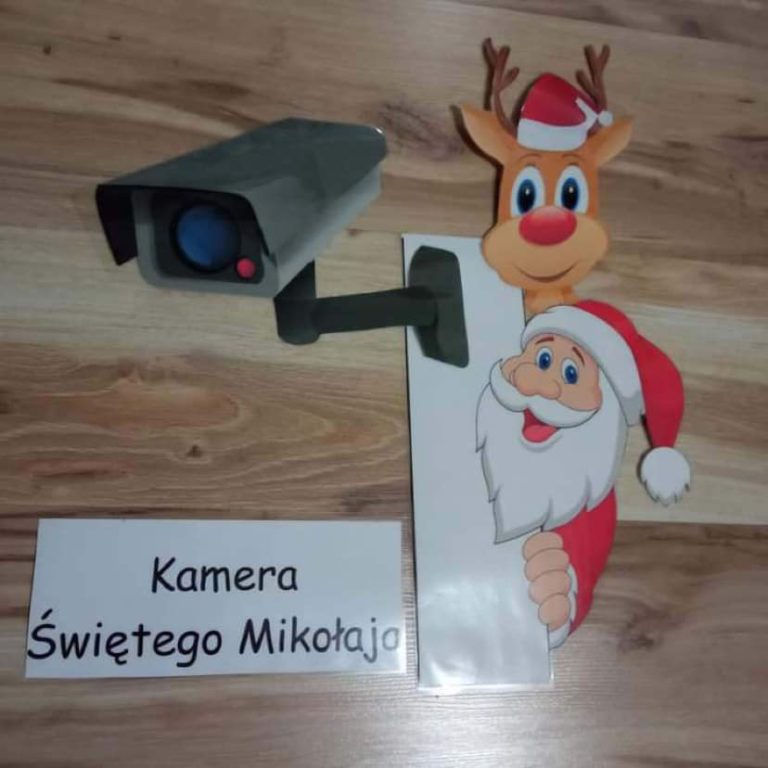 W naszej świetlicy, do 6 grudnia działa monitoring Świętego Mikołaja 🧑‍🎄👀