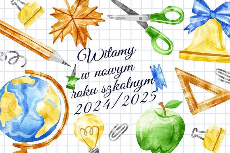Zapraszamy na rozpoczęcie nowego roku szkolnego 🏫😊