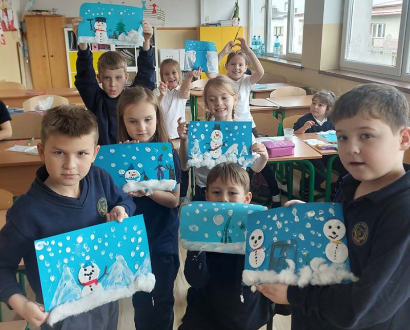 ❄️🌨️Grudniowe zajęcia plastyczne☃️❄️