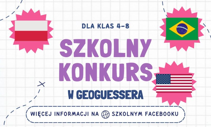 ‼️Uwaga! Konkurs dla klas 4–8‼️